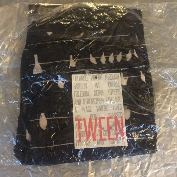 LuLaRoe Bird on a Wire Leggings - Picture 2 of 3